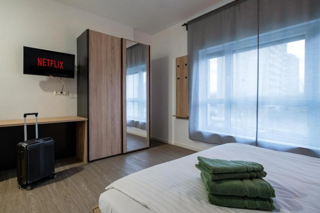 Apartment-Mehrbett-Zimmer-Private Bathroom - Bild 1